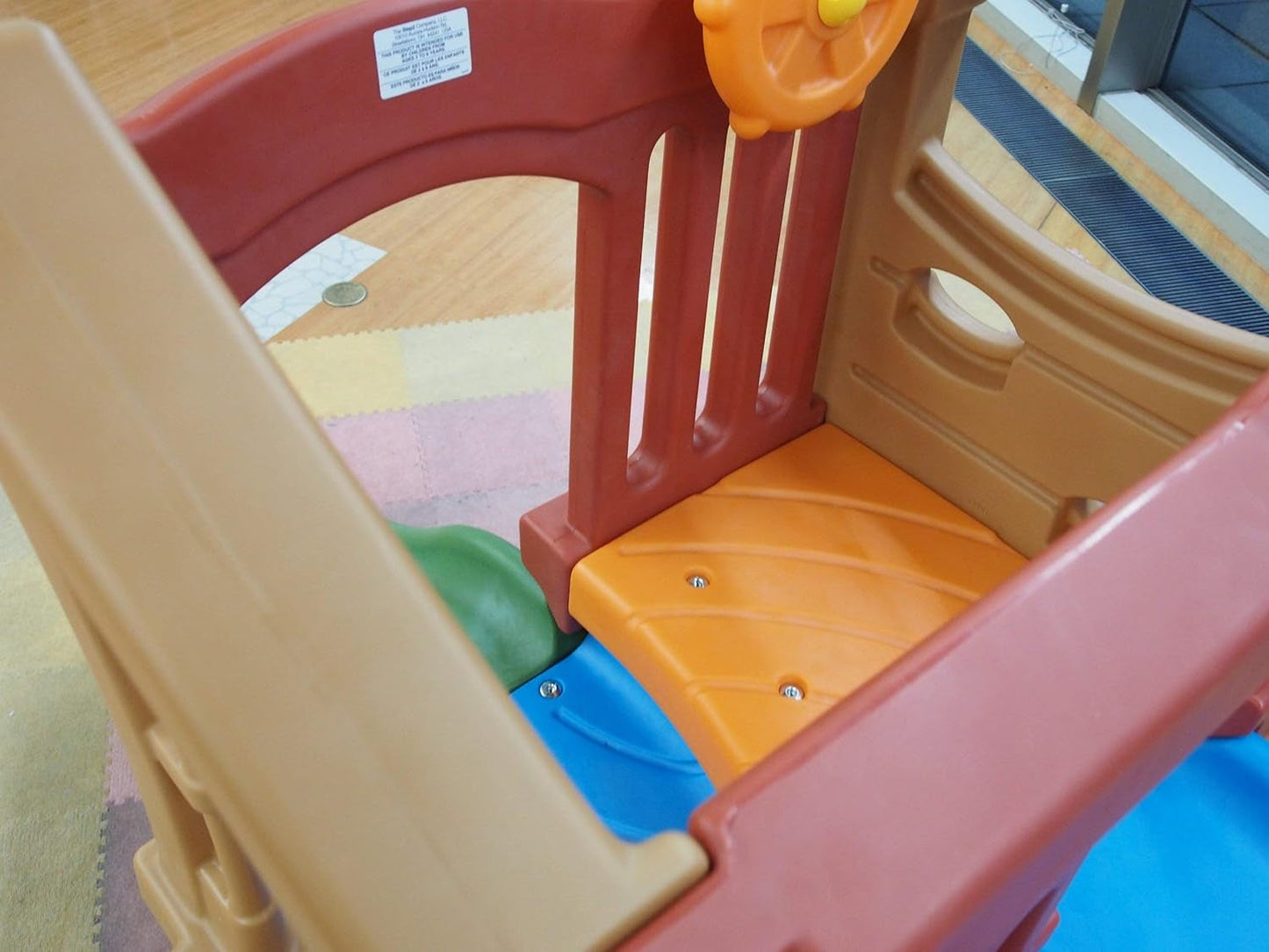 Play up Double Slide Climber, Kids Outdoor Playset, Backyard